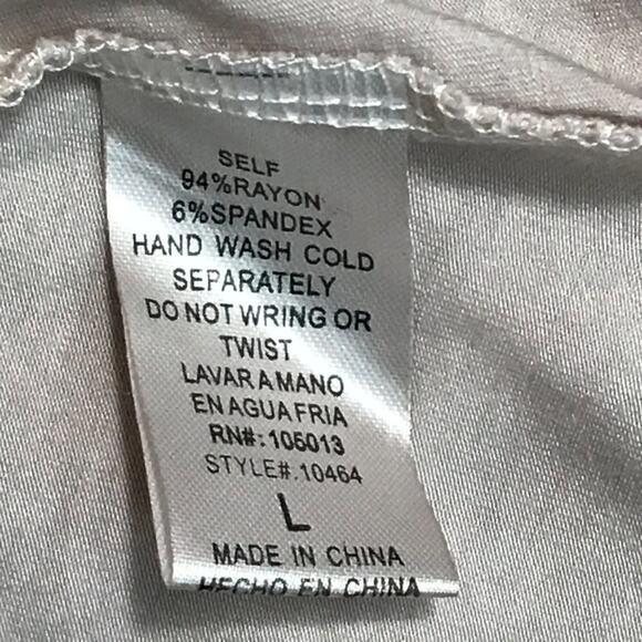 Andrée By Unit Knit Tunic With Lace Panel and Crisscross Back Straps Size Large - Picture 5 of 8